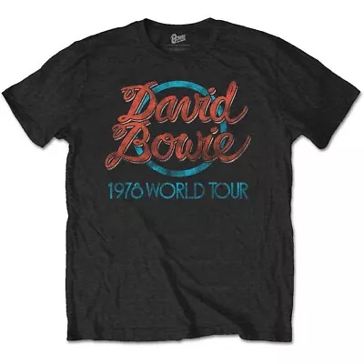 Buy David Bowie 1978 World Tour Official Tee T-Shirt Mens Unisex • 15.99£