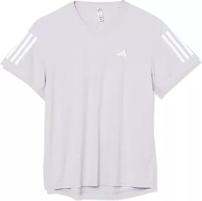 Buy Adidas Womens Own The Run T-Shirt,Silver Dawn,Medium • 37.78£