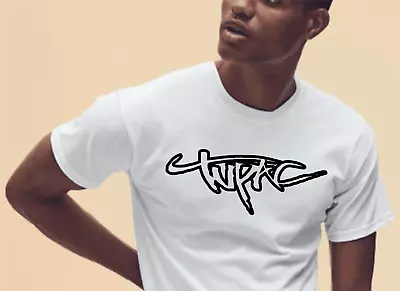 Buy Tupac LOGO 2Pac Gangstar Rap Thug Life West Coast Hip Hop Rapper T-shirt Unisex • 11.99£