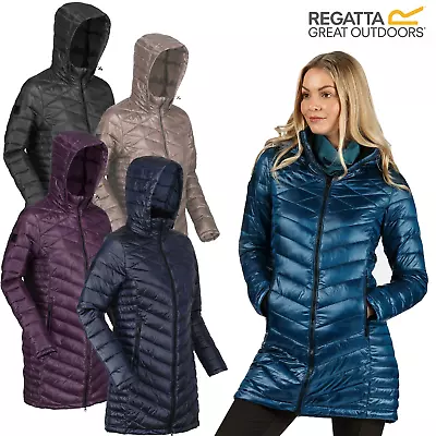 Buy Regatta Womens Andel II Lightweight Insulated Quilted Hooded Parka Jacket • 49.99£