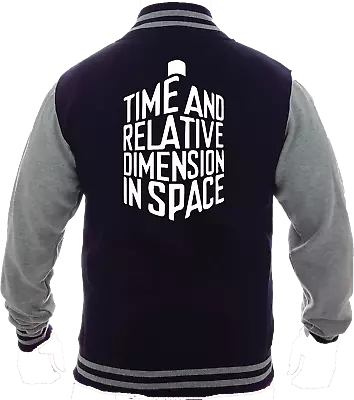 Buy Relative Dimension Varsity Jacket - Inspired By Dr Who • 35.99£