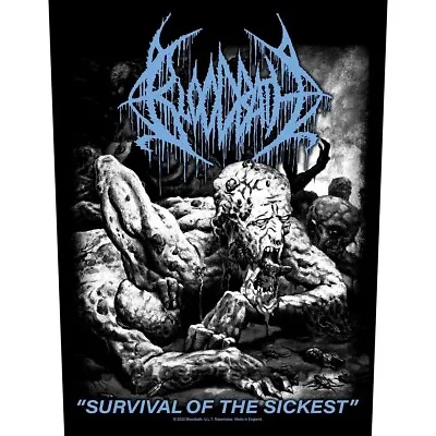 Buy Bloodbath Survival Of The Sickest Back Patch Official Death Metal Band Merch • 12.63£