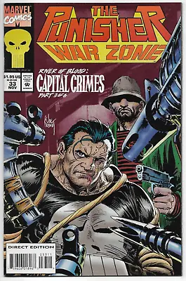 Buy The Punisher: War Zone #33 Marvel Comics Dixon Kubert 1994 VFN • 6.99£