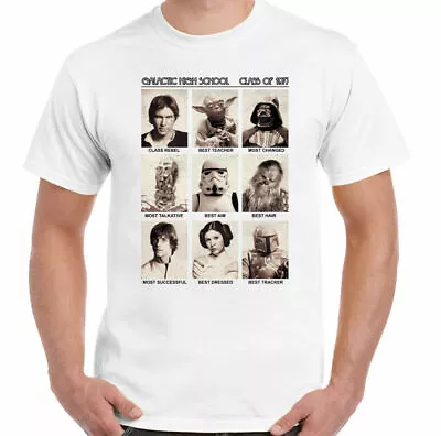 Buy Star Wars T-shirt Class 77 High School Inspired Original Film Movie Sci Fi Gift • 6.99£