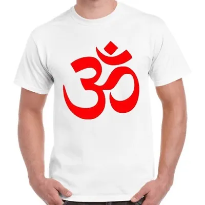 Buy Om Aum Symbol Hinduism Meditation Yoga Shanti Present Retro Unisex T Shirt 2395 • 6.35£