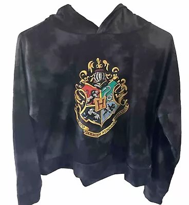Buy Harry Potter P Jammy Hoodie Hogwarts Crest Gryffindor Slytherin Black Grey Smoke • 9.41£