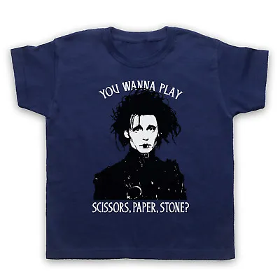 Buy Edward Scissorhands Scissor Hands Johnny Depp Fantasy Kids Children's T-Shirt • 15.99£