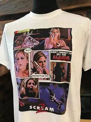 Buy Scream 2 Cici Comic T-shirt - Mens & Women's Sizes S-XXL - Buffy Horror 90s Cult • 15.99£