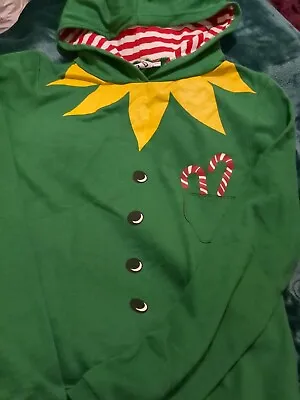 Buy Elf Christmas Jumper Hoodie! New Look! Age 12-13 Years! • 9.99£