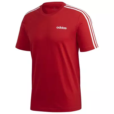 Buy Adidas Sportswear T-Shirt Men's (Size S) Essentials 3 Stripe Logo Top - New • 14.99£