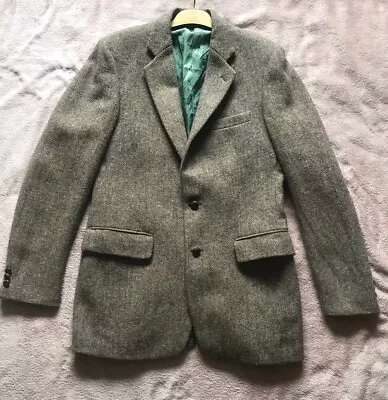 Buy Vintage Eaton Harris Tweed Brown Wool Blazer Jacket Lined S VGC Read Descript • 32£