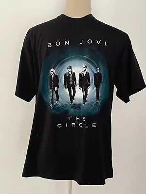 Buy Bon Jovi T Shirt Tour 2010 The Circle Tour M • 9.99£