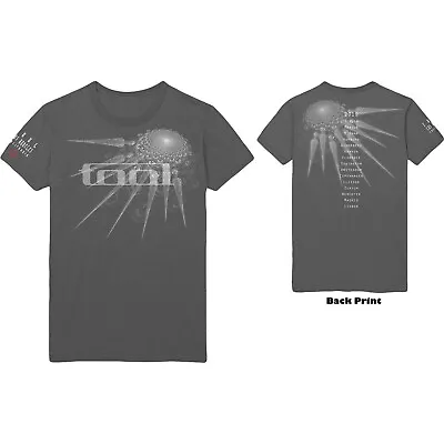 Buy Tool Spectre Spike Grey Unisex T Shirt New & Official Metal Merch With BackPrint • 18.25£