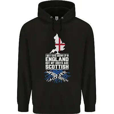 Buy Scotland My Roots Are Scottish Mens 80% Cotton Hoodie • 19.99£
