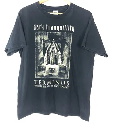 Buy 2007 Dark Tranquility Band Black T-Shirt Large Swedish Death Metal US Tour RARE! • 18.62£