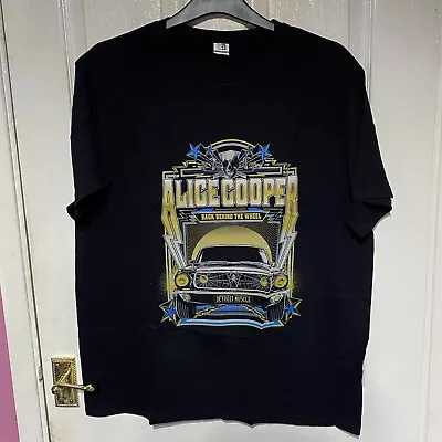 Buy Alice Cooper Detroit Muscle UK/EU 2022 Tour T-Shirt - XL • 12£