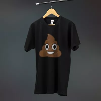 Buy Poop Emoji T-Shirt Funny Poo Tshirt VARIOUS SIZES & COLOURS • 9.99£