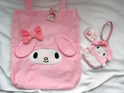 Buy Japan Only OFFICIAL MERCH Goods Lot Set Sanrio MY MELODY Plush Tote Bag Case • 35.23£