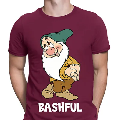 Buy Seven 7 Dwarfs Snow White Happy Costume Funny Bashful Dopey Mens T-Shirts #UJG#2 • 13.49£