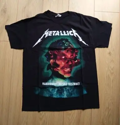 Buy Metallica UNWORN Large Worldwired Official Tour T Shirt 2017  • 44.50£