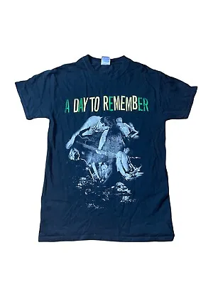 Buy A Day To Remember Mens T-shirt Size S Black Bring The Noise Band Rock • 10.14£