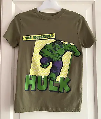 Buy Marks And Spencer Incredible Hulk T-Shirt Age 5-6 Years • 5£