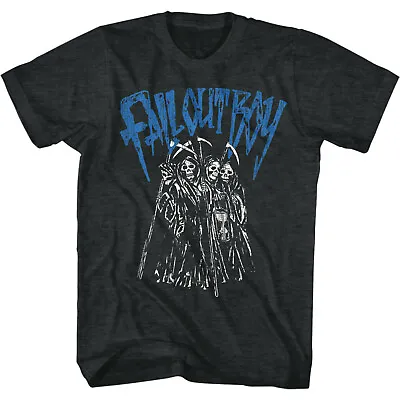 Buy Fall Out Boy 4 Grim Reapers FOB Men's T Shirt Rock Band Tour Concert Merch • 40.39£