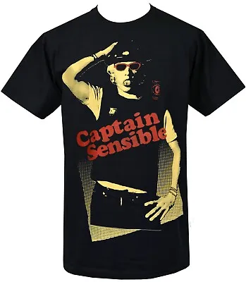 Buy Captain Sensible Men's Punk T-Shirt The Damned 1977 70's Punk • 18.50£