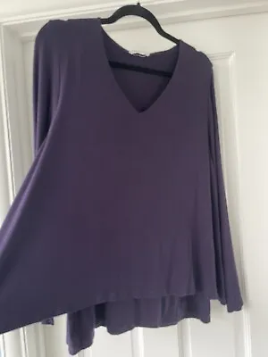 Buy Kettlewell Lulu Layered Top Size LL(16) Purple • 25£