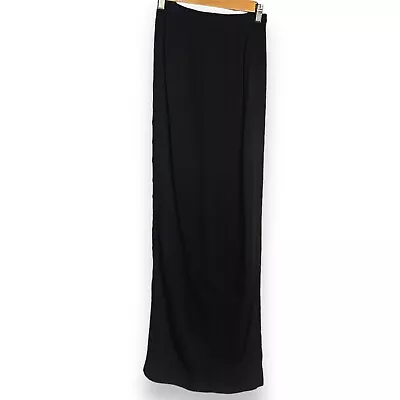 Buy Union Made Straight Maxi Skirt Women's XS Black Vintage Modest Business Casual • 12.15£