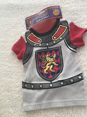 Buy Elgate Little Knight  Baby T-Shirt 100% Cotton 6-12 Months • 5£