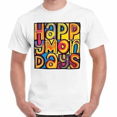 Buy Happy Mondays Tee T-shirt Indie Dance MadchesteR 90S  Bez Ryder Retro Drugs • 6.99£