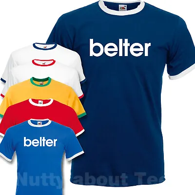Buy BELTER T Shirt  MENS GERRY CINNAMON TOP Tee  • 12.50£
