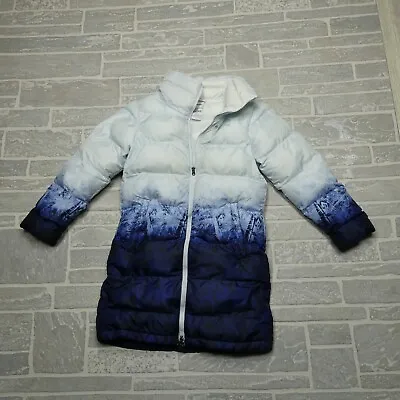 Buy Columbia Frozen 2 Jacket Girls Size S (7/8) Ice Blue Long Insulated Puffer Coat • 45.99£