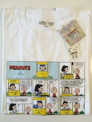 Buy UNIQLO Peanuts Sunday Specials UT Graphic T-Shirt Tee Size M Charlie Brown NWT • 14.90£