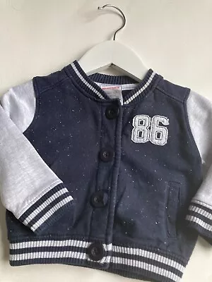 Buy SPRING BARGAIN🌼college/ Baseball Style Jacket Baby Boys Clothing 6-9 Months • 3.21£