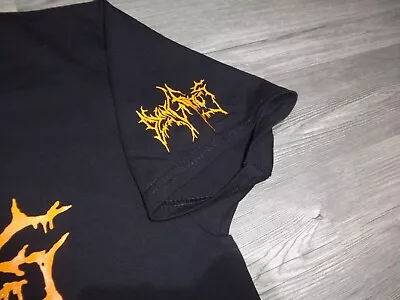 Buy Dying Fetus Shirt Logo Death Metal Suffocation Impetigo Katalepsy Deicide Vader • 20.55£