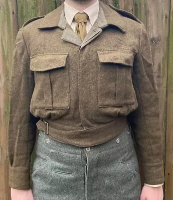 Buy Vintage WW2 Style British/Dutch Battle Dress Jacket • 30£