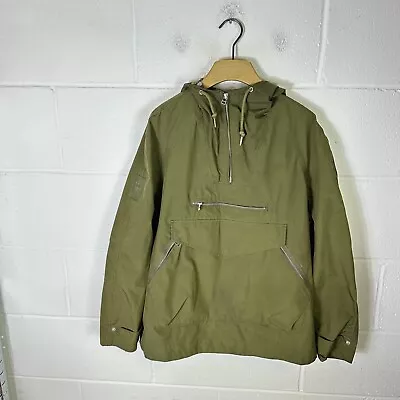 Buy Pretty Green Jacket Mens Large Green Khaki Mod Smock Gallagher Oasis Parka Liam • 53.95£