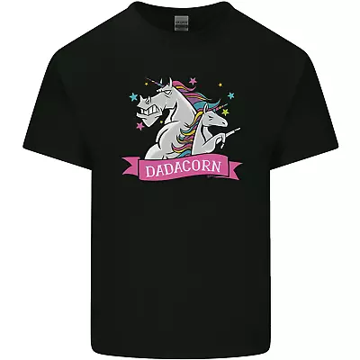 Buy Dadicorn Funny Fathers Day Unicorn Mens Cotton T-Shirt Tee Top • 10.98£