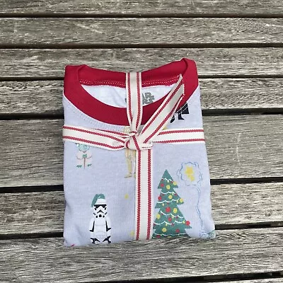 Buy Pottery Barn Kids Holiday Star Wars Cotton Pajama Set Christmas 2 Pcs Size 4 • 20.07£