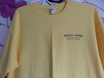 Buy Kings Of Leon 2010 Tour Backstage T Shirt Music Memorabilia  • 14.99£