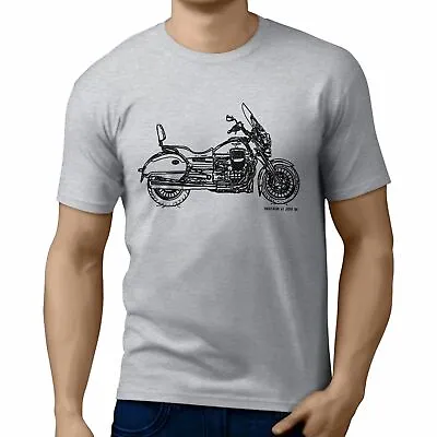 Buy JL Illustration For A Moto Guzzi California Touring Motorbike Fan T-shirt • 19.99£