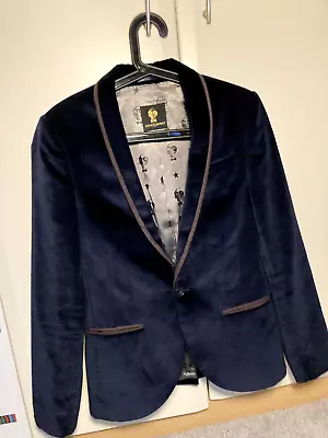Buy NOOSE & MONKEY - High Quality Velvet Designer Jacket -  36R • 34£