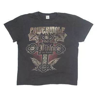 Buy KEYA Powerwolf Mens Band T-Shirt Black XL • 11.99£