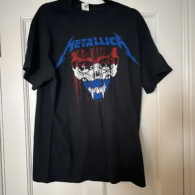 Buy Metallica Worlwired Tour 2017/2018 Tee- Large • 4.99£