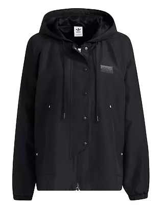 Buy ADIDAS ORIGINALS RYV Windbraker Jacket | Womens Size 12 Medium | Black • 29.99£