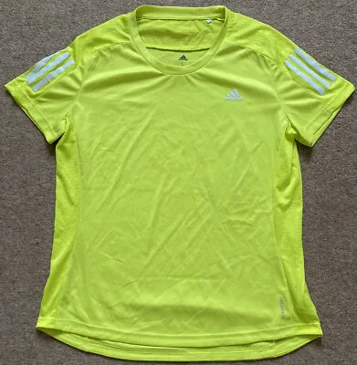 Buy Ladies Adidas Running Running Aeroready T-Shirt. Size L Uk16-18.Striped.PRISTINE • 13.50£