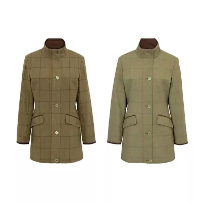 Buy Alan Paine Combrook Ladies Tweed Field Jacket - Juniper • 250£