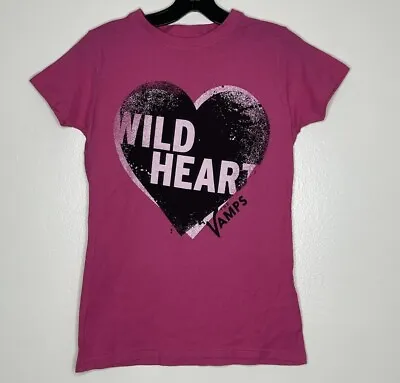Buy The Vamps Wild Heart T-Shirt Women's Size Small • 5.67£